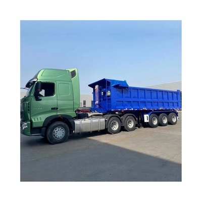 Autodumping 35/40/45m3 Reboque de descarga 60 toneladas Reboque de descarga para necessidades de alta capacidade