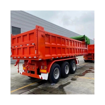EHL9400Z 4 eixos 80tons Dump Semi Truck Trailer Tipper Trailer Personalização