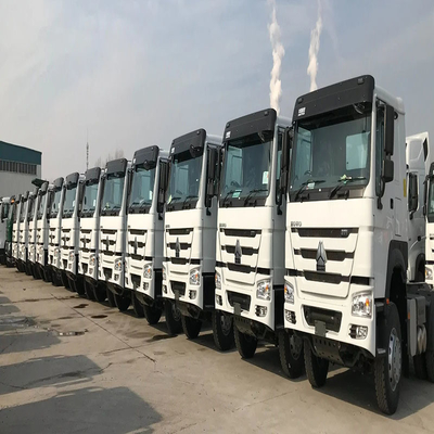 Desenho de pneus sem tubo 340HP 6X4 10 rodas 40-50 toneladas Trator caminhão / motor de transporte / cabeça de reboque