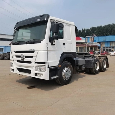 Excelente estado HOWO 10 rodas tractor de reboque/cabeça de reboque para camião pesado segmento