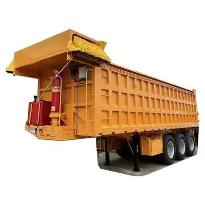 EHL9400ZHX 3 eixos 10 FT 60 toneladas de reboque traseiro com serviço pós-venda de 1 ano