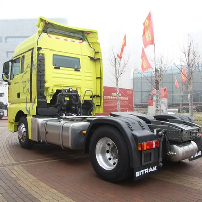 6×4 Sinotruk Usado HOWO caminhões-trator com certificação de pneus GCC e roda motriz 6×4