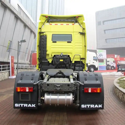 6×4 Sinotruk Usado HOWO caminhões-trator com certificação de pneus GCC e roda motriz 6×4