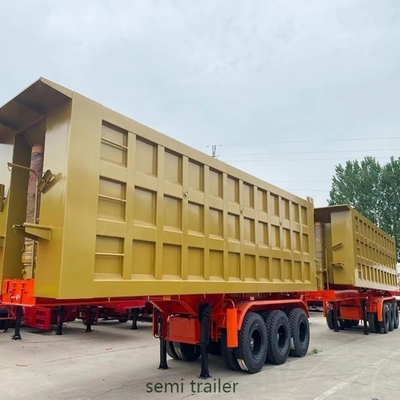 1 ano Serviço pós-venda Reboque agrícola Tractor Tipper Reboque completo 10 toneladas Self-dumping
