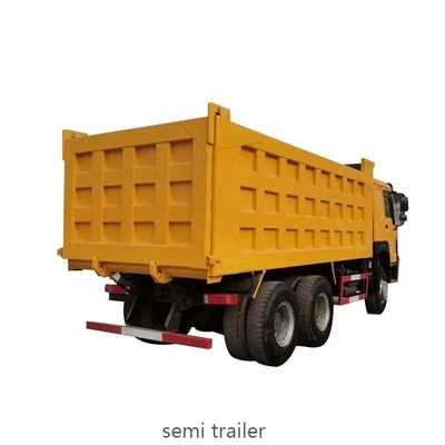 Semi-reboque de descarga de 3 eixos personalizável para transporte de carvão/pedra