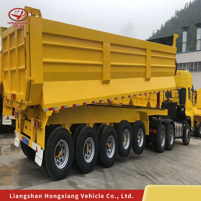 Carregador Tons Extensíveis Camião Hidráulico Lowbed Lowboy Semi-trailer 13500X3000X1550 mm