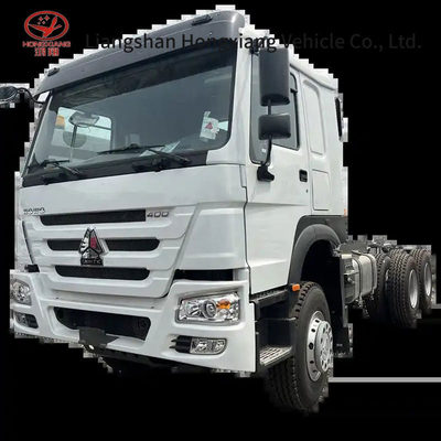 Sinotruk Sitrak caminhão-trator de transmissão manual pesada com capacidade de motor &gt; 8L