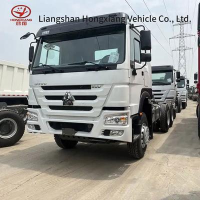 Sinotruk Sitrak caminhão-trator de transmissão manual pesada com capacidade de motor &gt; 8L