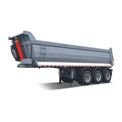 Semi-reboque de aço com vedação de carga de reboque completo e parede lateral de 2240 mm