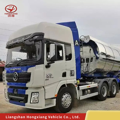 Sinotruck HOWO CNG Caminhão-trator com rodas motrizes 6×4 e assento do condutor com suspensão pneumática