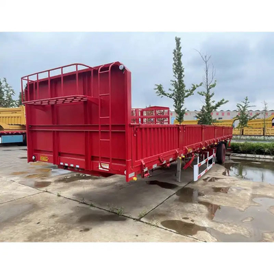 Sistema de travagem antibloqueio ABS Forma U Dump Side Tipper Truck Semi-trailer