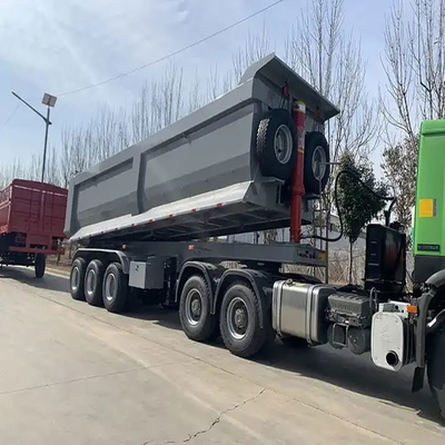 Grade de personalização de caminhões pesados Trailers Cercas Três eixos Trailer Semi-trailer