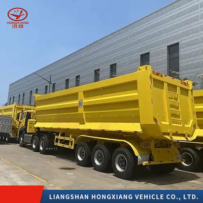 1 ano Serviço pós-venda 3 eixos caminhão semi traseiro Dump Trailer preços acessíveis