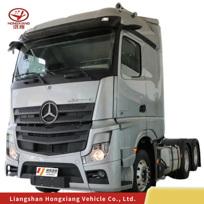 6×4 motor de homem de alta potência caminhão-trator com pneus baratos e sem tubos