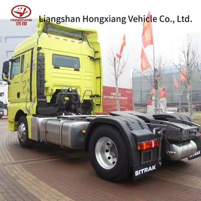 Certificado GCC 8.2tons Shacman Tractor Head Truck para carga pesada e transporte