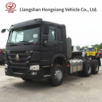 6×4 Janela Manual Weichai Motor Tractor Truck para Transporte Urbano a preços acessíveis