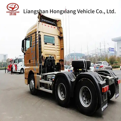 Newindu Technology Hongyan Wheel Tractor Truck e Trailer com Design de Janela Manual