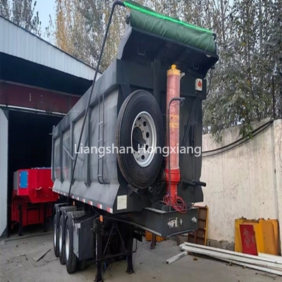 120T 90T 70T Rear Dump Tipper Trailer Cargo 100T Semi Tipper Trailer para o seu benefício