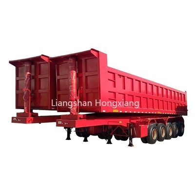 Caminhão de descarga de 70 toneladas com sistema hidráulico de 13500X3000X1550 mm