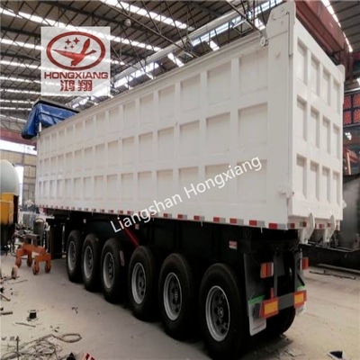 50 Ton Mining Tipper Truck Trailer com Heavy Duty Dump Trailers e Personalização