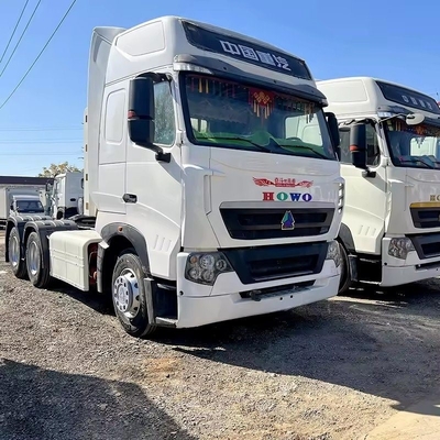 6X4 430HP caminhão-trator Sinotruk HOWO A7 T7 cabeça de tractor de transmissão automática com 1