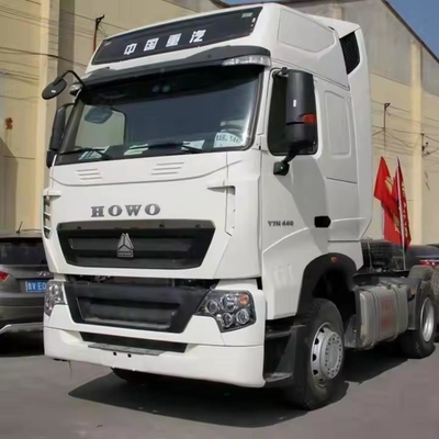 6X4 430HP caminhão-trator Sinotruk HOWO A7 T7 cabeça de tractor de transmissão automática com 1