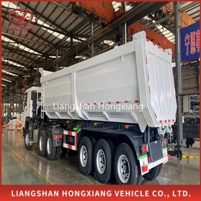3 eixos 30 metros cúbicos Tipper Semi-trailer Dump Truck Trailer Pneus Número de personalização