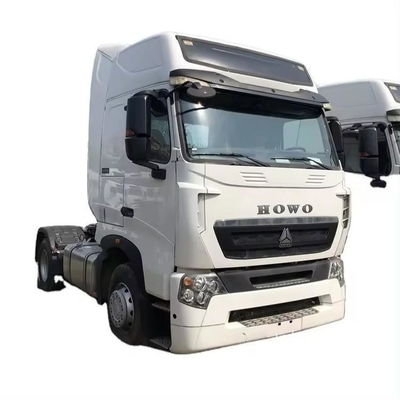 Sinotruk CNG HOWO T7 6X4 Tractor Truck Head Melhor para o Segmento de Transportes Logísticos