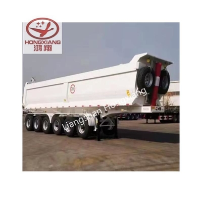 12r22.5 Pneus 3 eixos 40 toneladas Caixas de lixo Semi-reboques com sistema de suspensão personalizável