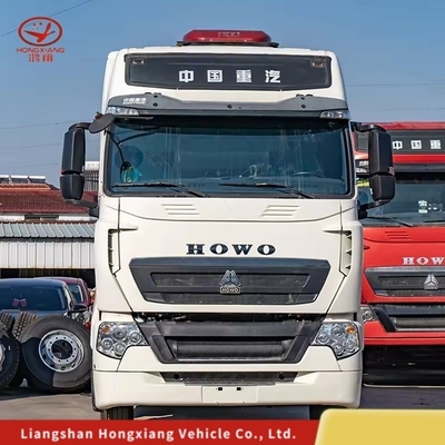 Shandong Sinotruk HOWO T7 caminhão-trator com motor diesel dianteiro e pneus 12.00r20