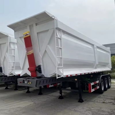 60 toneladas de reboque traseiro de forma U /remolque de semi-camião de três eixos