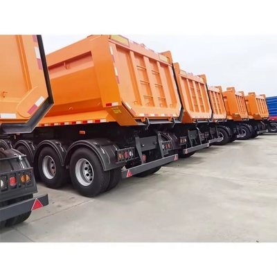 3 eixos Transporte de pedras Carga Semi-reboque Camião Tractor traseiro