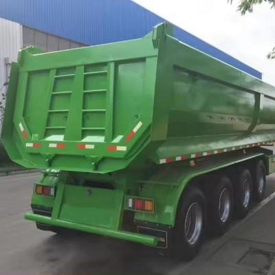 60 toneladas de reboque traseiro de forma U /remolque de semi-camião de três eixos