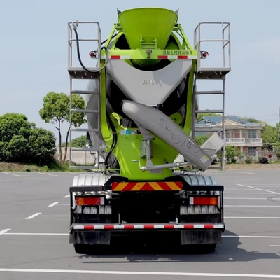 Opção de cor 336/430 HP HOWO Concrete Mixing Plant Direção esquerda