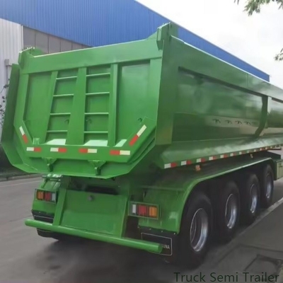 Reboque de 50 toneladas de carga pesada para mineração Reboque de caminhão não auto-dumping