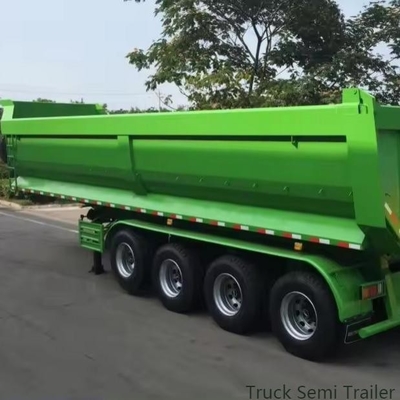 40 50 60 Ton U-Formado End Rear Tipper Dump Semi Truck Trailers Personalização para o seu