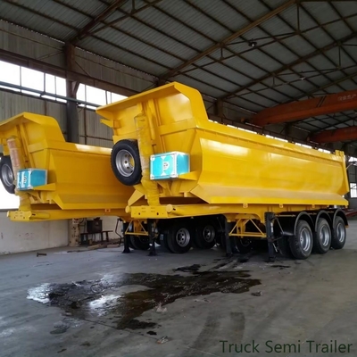 40 50 60 Ton U-Formado End Rear Tipper Dump Semi Truck Trailers Personalização para o seu