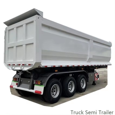 40 50 60 Ton U-Formado End Rear Tipper Dump Semi Truck Trailers Personalização para o seu