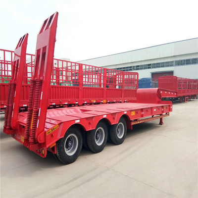 Grau 2024 Último 3 eixos 60 toneladas Container Chassis Semi-trailer Low bed Semi-trailer
