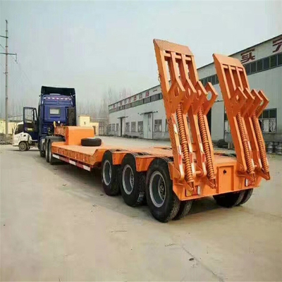 Sistemas de suspensão tipo braço cruzado Reboque de banco plano para caminhões de passageiros 13500X3000X1550 mm