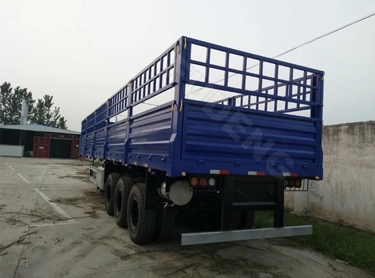 Reboque para transporte de animais de 60 a 80 t, semirreboque com 2.3.4 Configuração do eixo