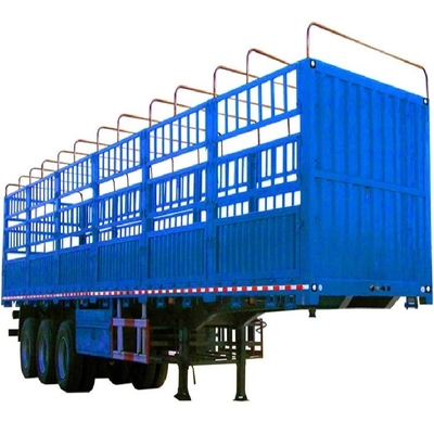 3 eixos 50 toneladas vedação lateral caminhão de carga reboque semi-reboque com personalização