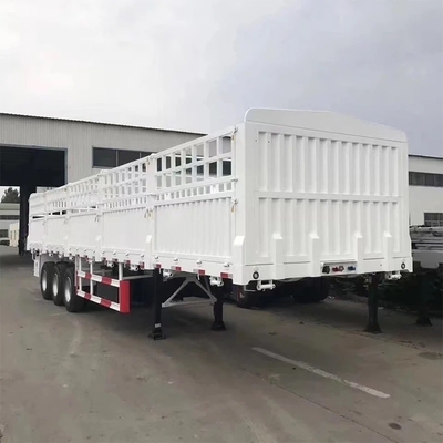 Semi-reboque de cerca de 40-100 toneladas para transporte de carga a granel com sistema de suspensão leve
