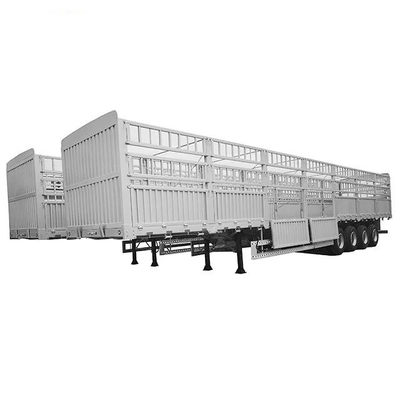 4 eixo lado Wall Trailer vedação Cargo Semi-trailer com classe de serviço leve acessível