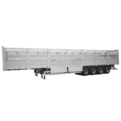 4 eixo lado Wall Trailer vedação Cargo Semi-trailer com classe de serviço leve acessível
