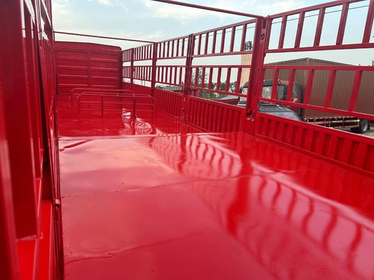 Semi-reboque de transporte seguro com vedação de 3 eixos tipo braço cruzado 1820mm
