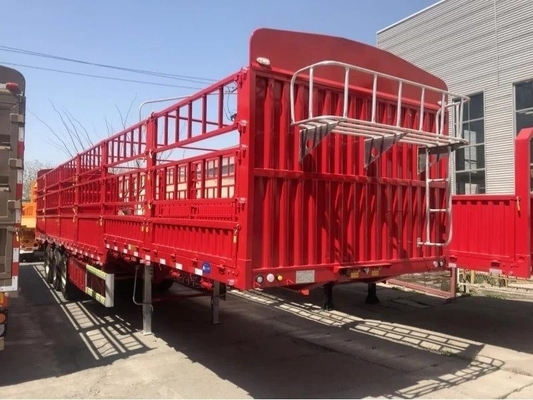 8 toneladas auto-dumping 4 eixos reboque cerca semi-reboque para as necessidades do cliente