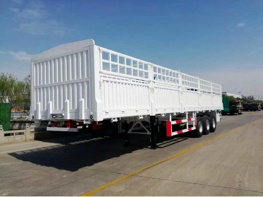 Van-tipo 3 eixos 40t vedação dobrável carga parede lateral ovelha semi-reboque para desempenho