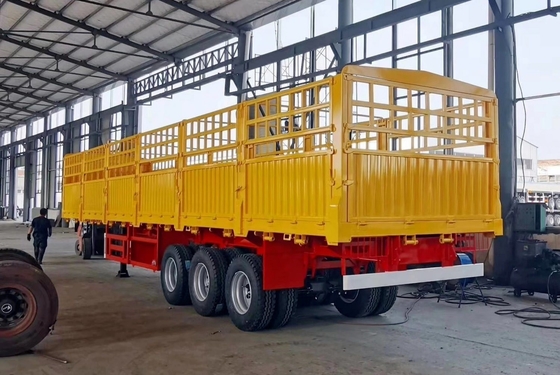 Semi-reboque de 8 toneladas para transporte de gado