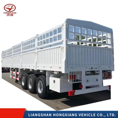 3 eixos 40FT Tipo de Armazém Parede lateral Semi-reboque Parede de lonas de telhado superior Semi-reboque de carga